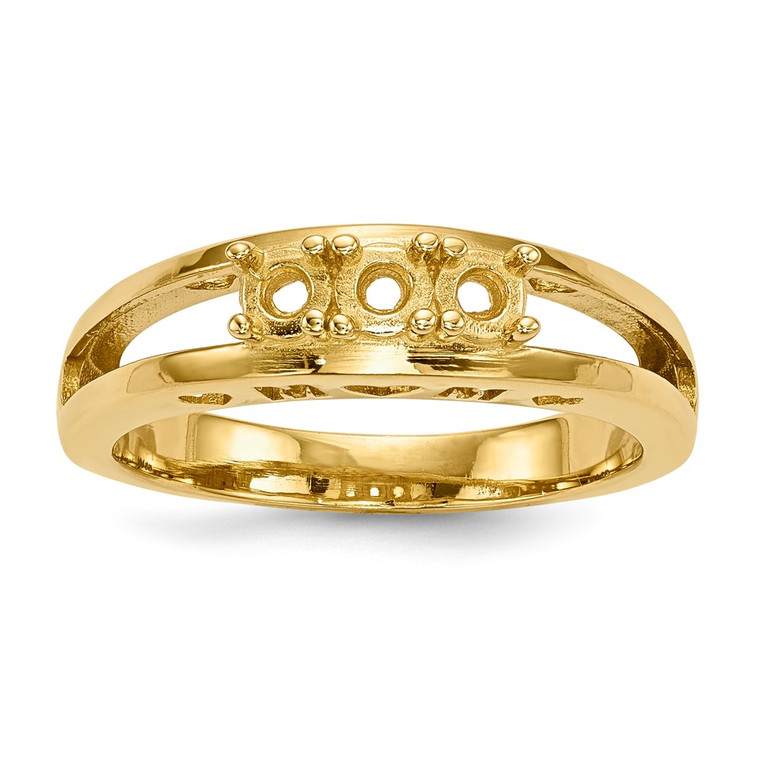14k Family Jewelry Ring Mounting - XM-7055C7BB-8940