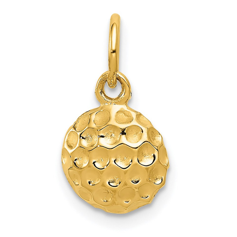 14k Golf Ball Charm - C4-AC1D328D-2532