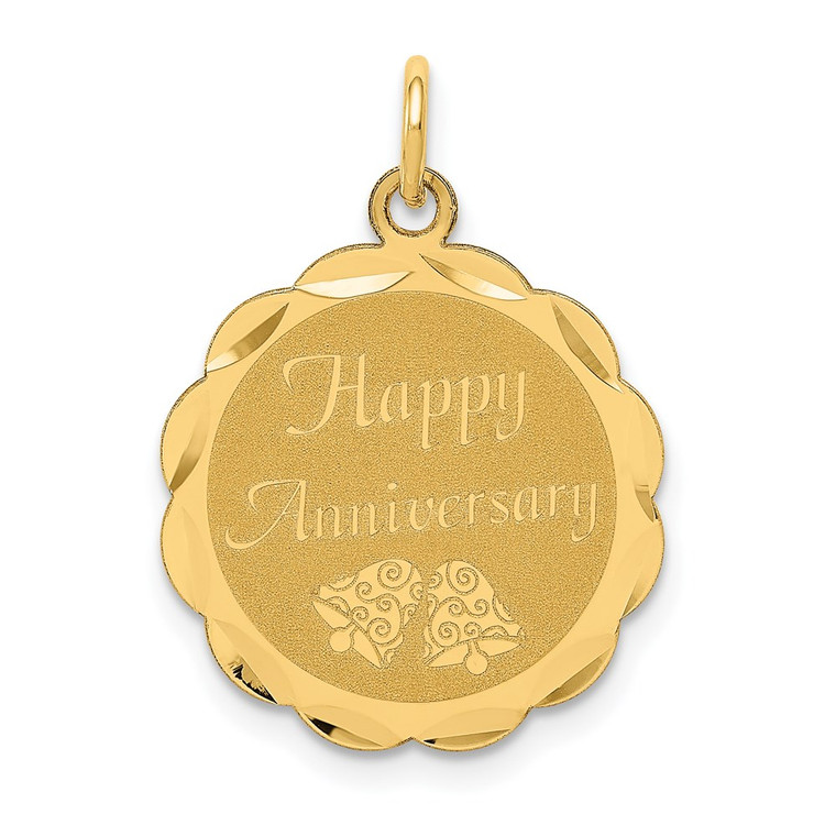 14K HAPPY ANNIVERSARY Charm - XA-A186AB25-8967