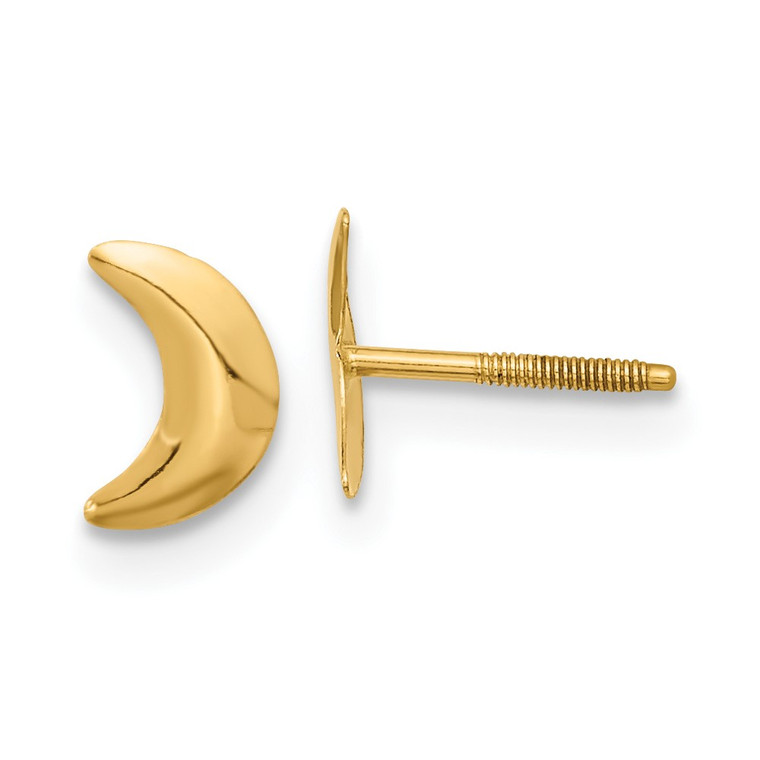 14k Madi K Moon Post Earrings - GK-A6A36100-8492