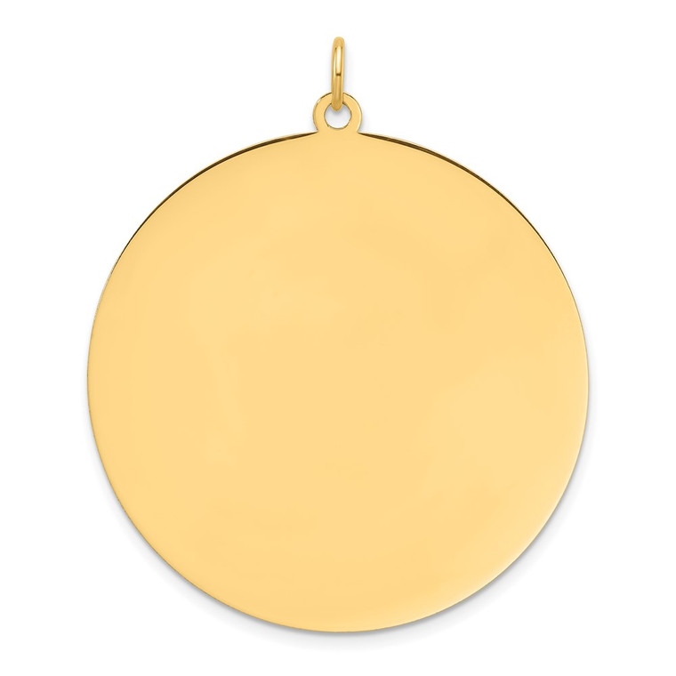 14K Round Disc Charm - XM-2E4D6D91-2393