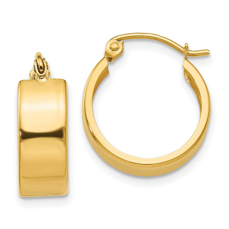 14K Small Hoop Earrings - E7-ABE0A021-6065