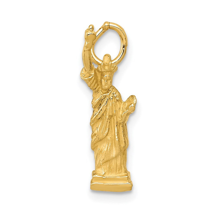 14k  3D Statue Of Liberty Charm - A0-ED730B78-3316