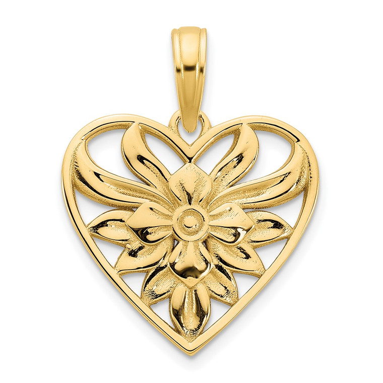 14ky Fancy Heart Pendant - D5-F6277DFA-8799