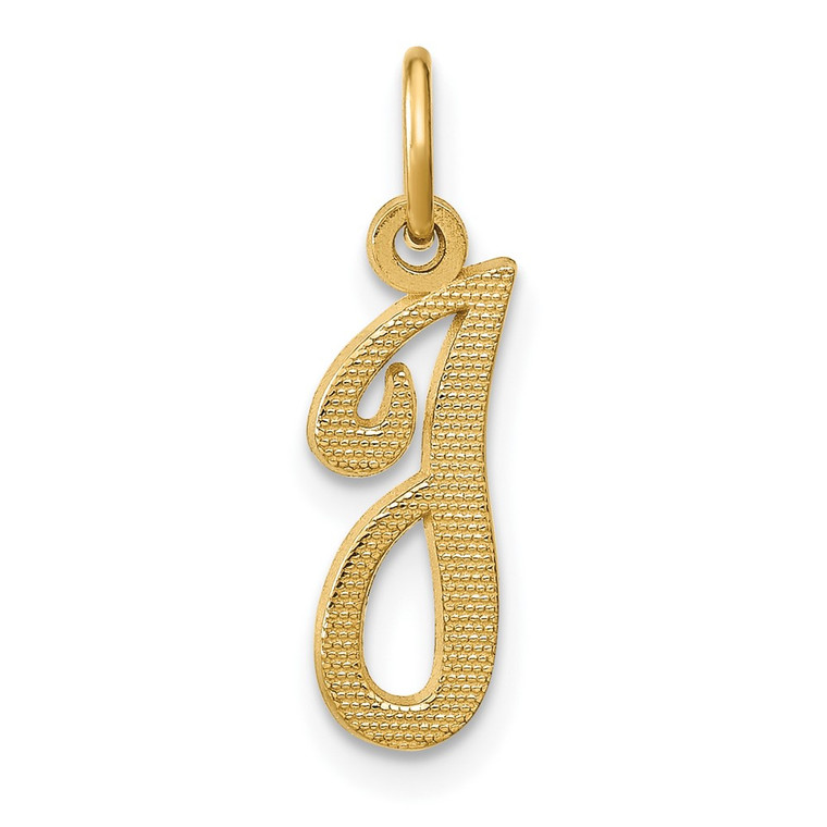 14KY Script Letter I Initial Charm - C5-4490FD48-2929