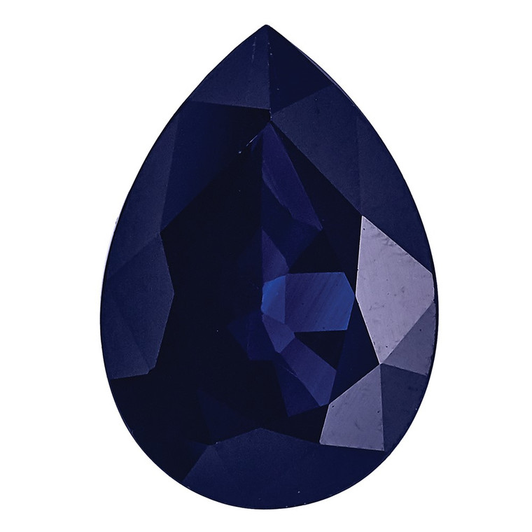 Blue Sapphire C Quality  5x3mm Pear