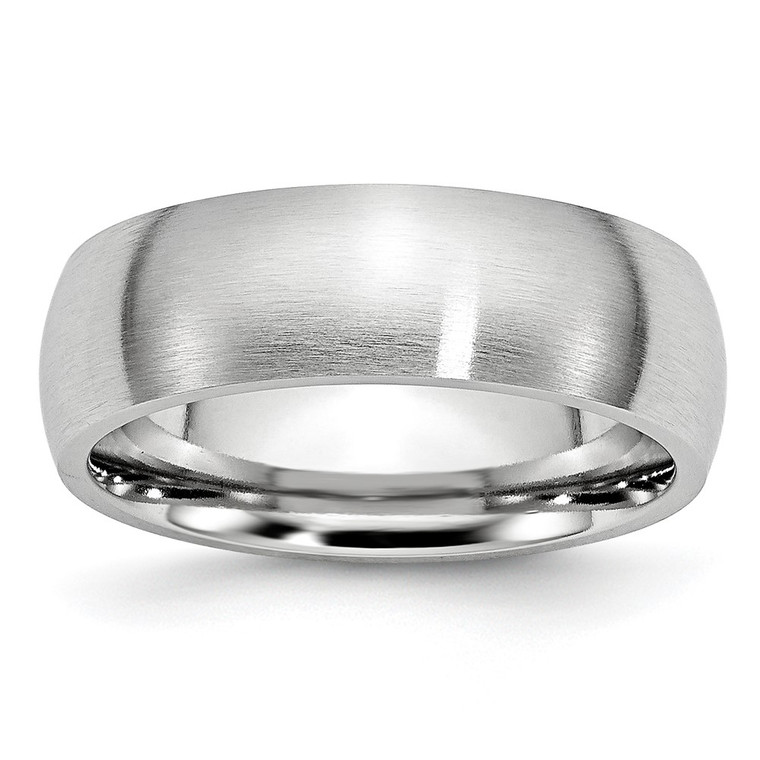 Chisel Cobalt Satin 7mm Half Round Band - CC-2D186BB6-4959
