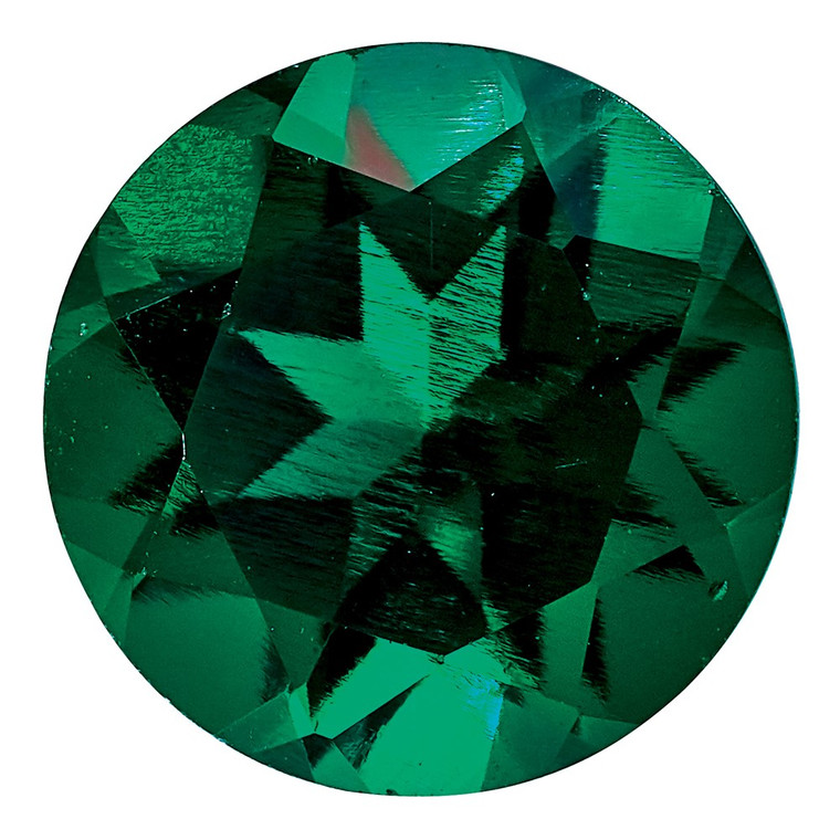Created Emerald 3mm Round