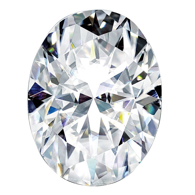 Lab Grown VS+, F+ 3/8ct Oval Diamond
