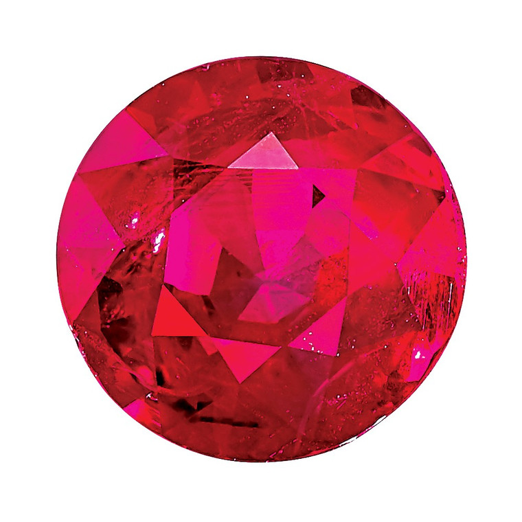 Ruby AA Quality 2mm Round