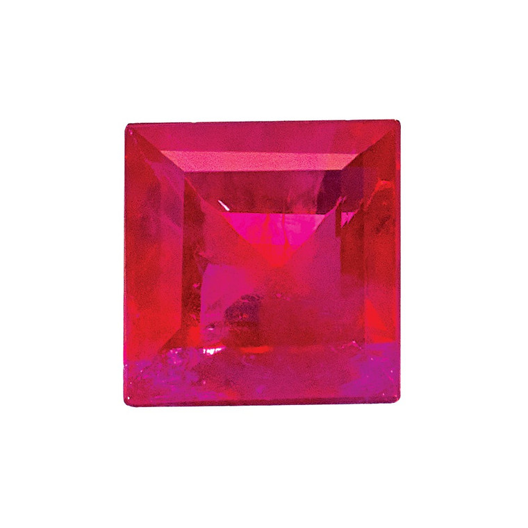 Ruby AA Quality 3.25mm Square Step-Cut