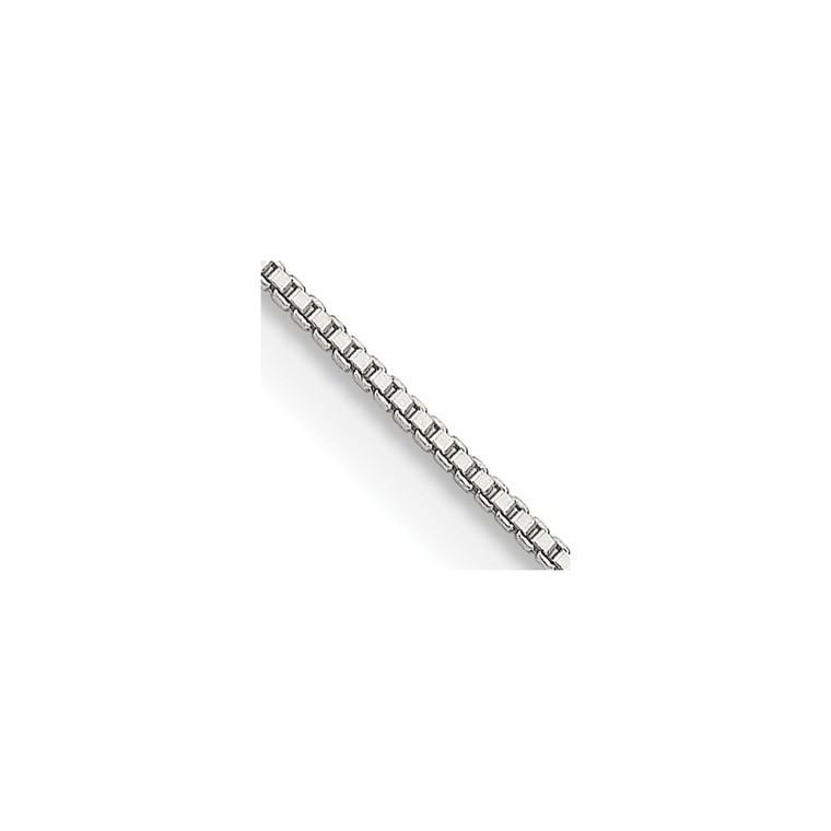 Sterling Silver .8mm Box Chain - QB-D3F03468-1708