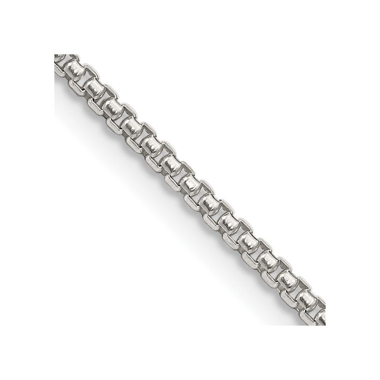 Sterling Silver 1.75mm Round Box Chain - QH-452451A5-5304