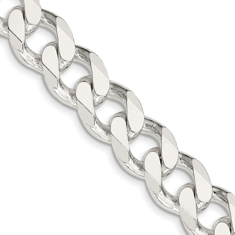 Sterling Silver 13mm Curb Chain - QC-D0C5A3CE-3369