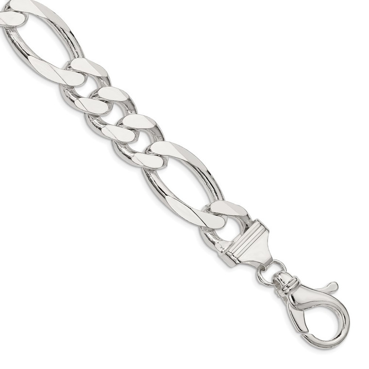 Sterling Silver 15mm Figaro Chain - QF-12DBC876-2390