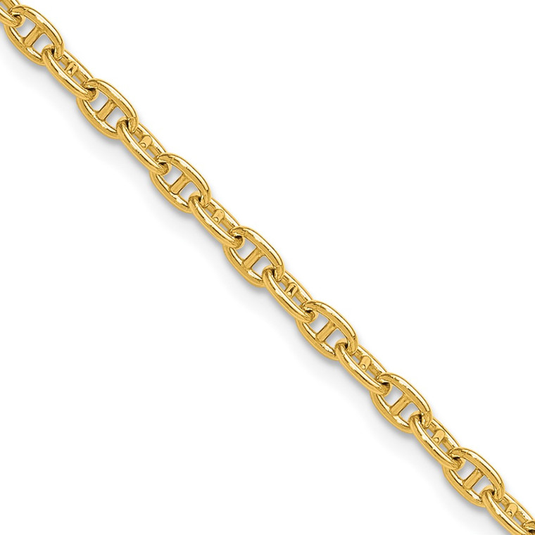 14k 3.0mm Mariners Link Chain - MA-C4B1B626-9398