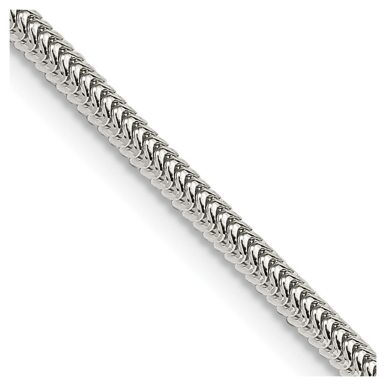 Sterling Silver 2.5mm Round Snake Chain - QS-3FDFF25E-9391