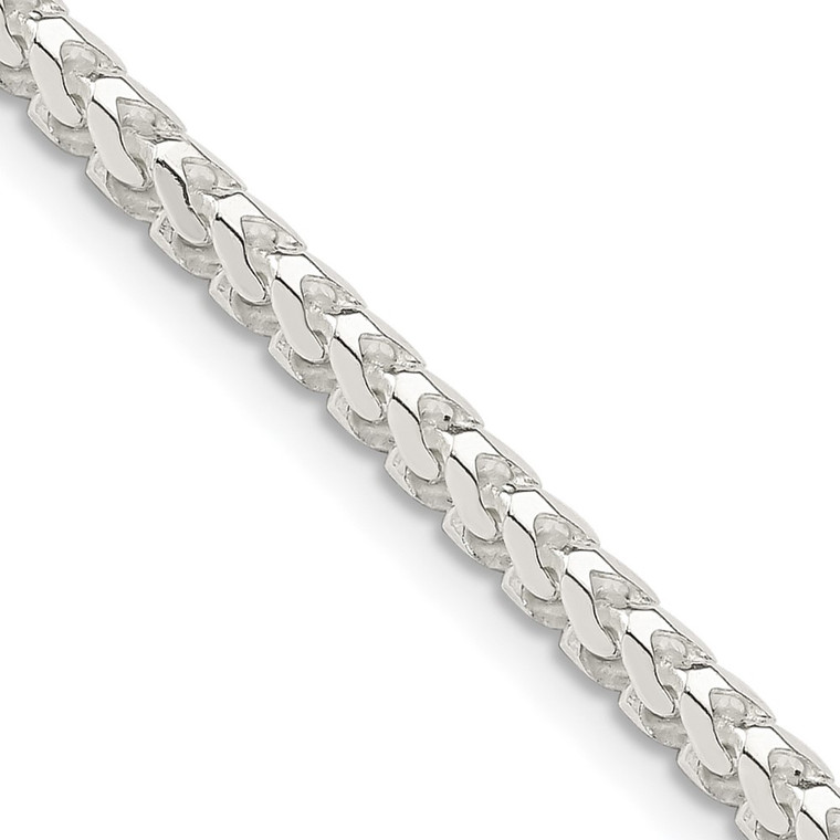 Sterling Silver 3.1mm D/C Square Franco Chain - QQ-5D52B061-5992