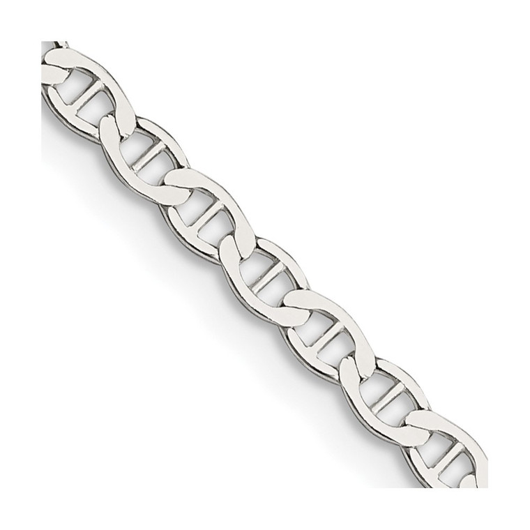 Sterling Silver 3.1mm Flat Anchor Chain - QL-6D885B61-2978
