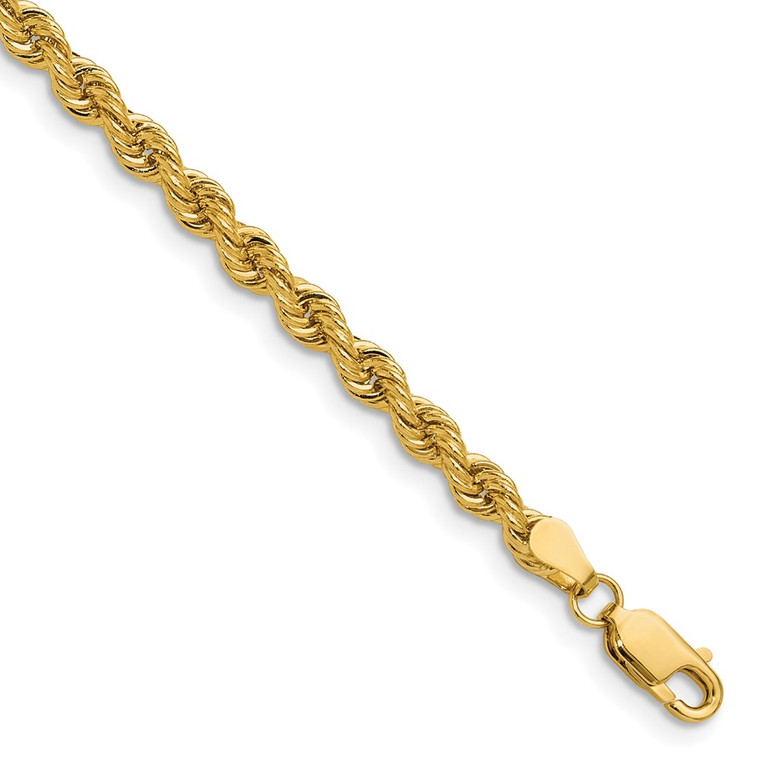 14k 3.8mm Regular Rope Chain - 02-32431095-2784