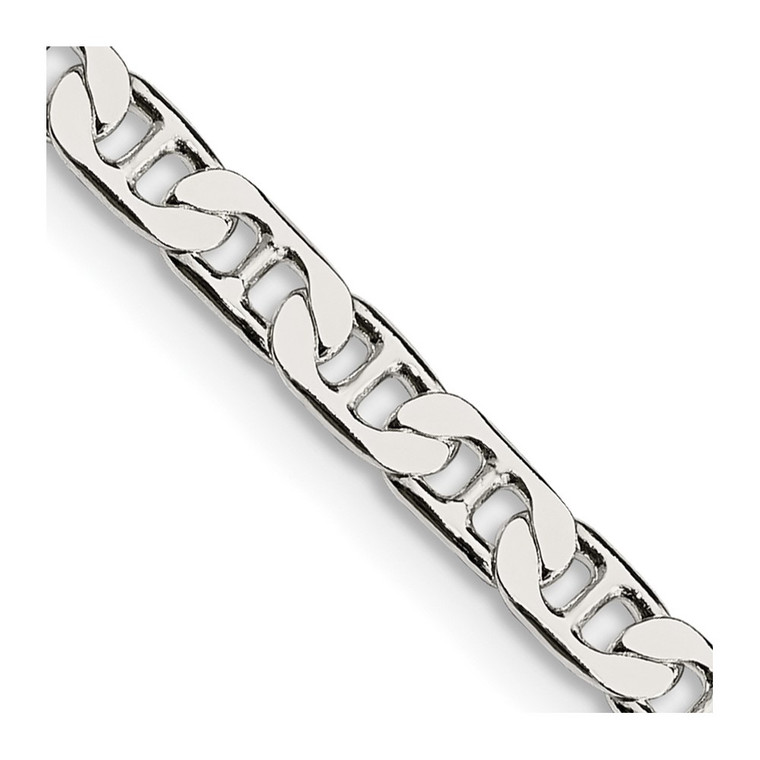 Sterling Silver 3.75mm Flat Anchor Chain - QA-16CB9A8B-1682