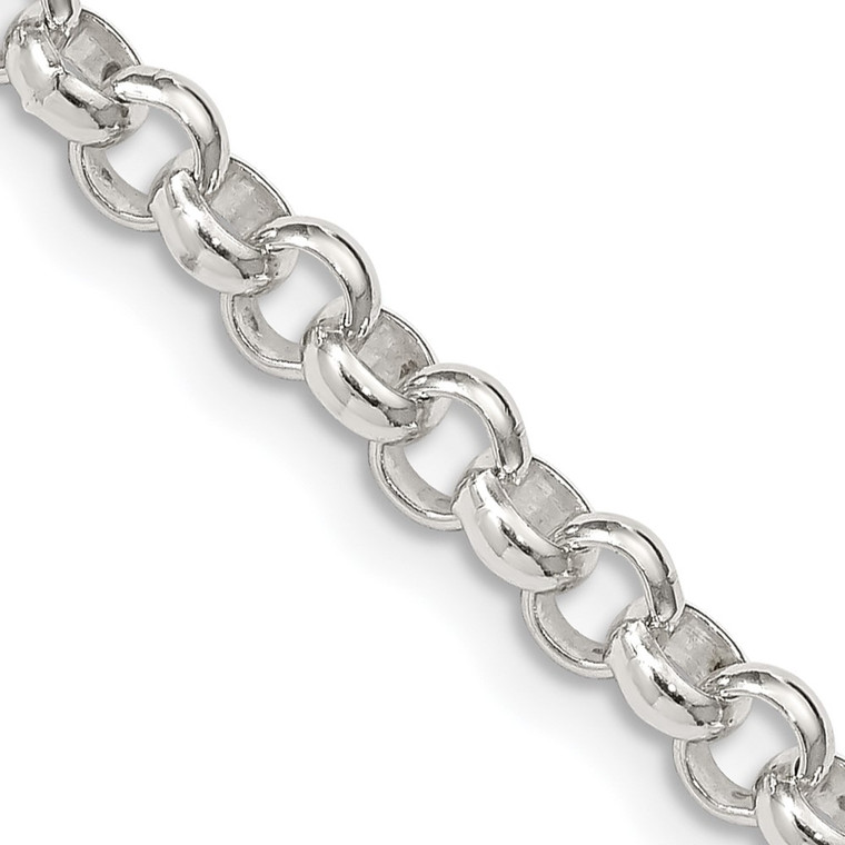 Sterling Silver 4.6mm Rolo Chain - QF-24D2B5BC-6634