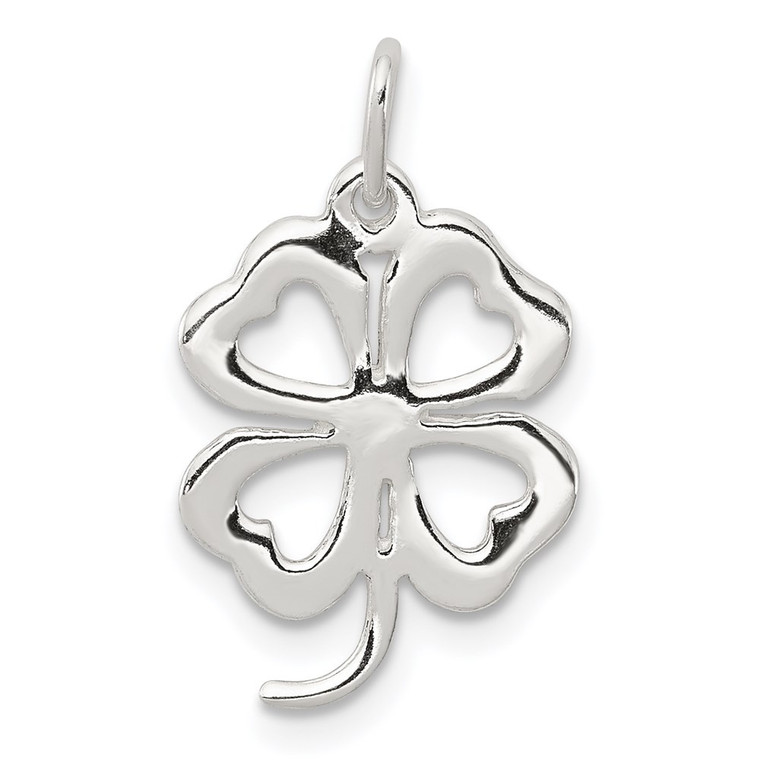 Sterling Silver 4-leaf Clover Charm - QC-7E05E053-8983