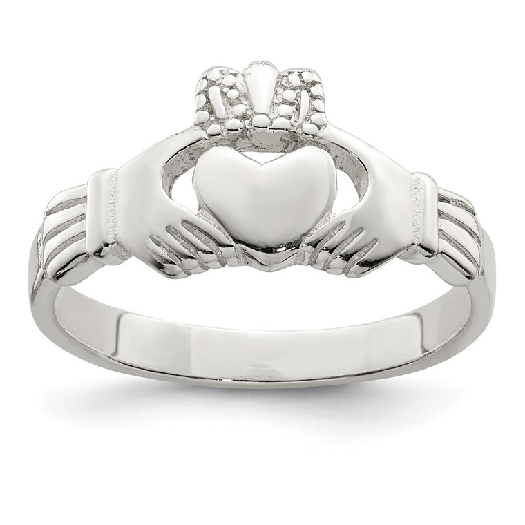 Sterling Silver Claddagh Ring - QR-D7A61EB8-9103