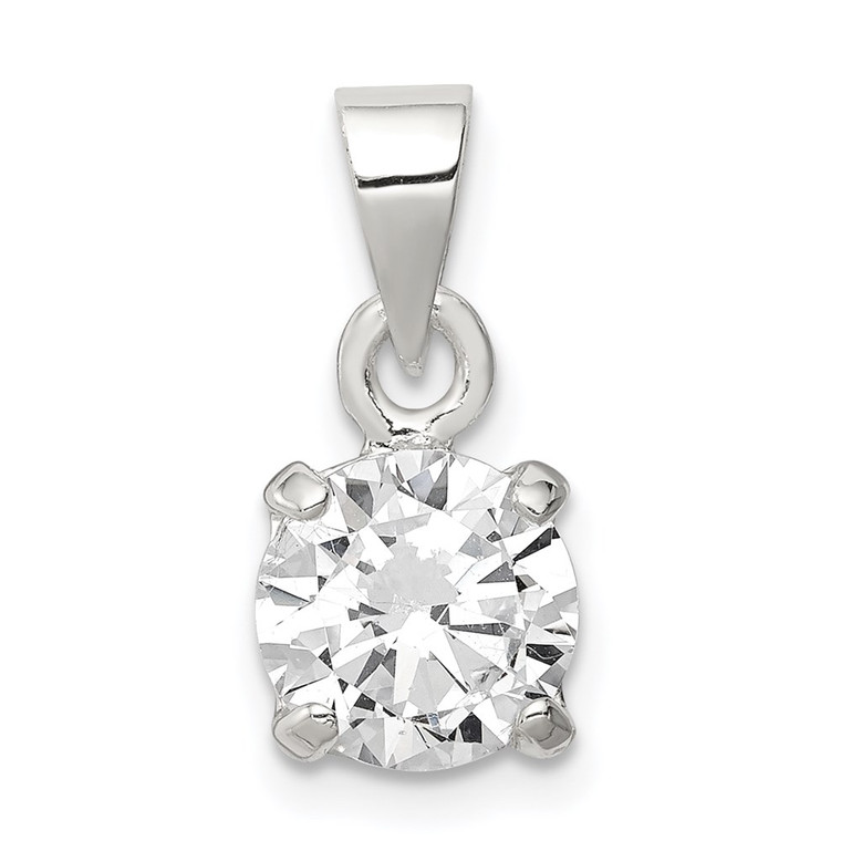 Sterling Silver CZ Pendant - QP-3CFDB0ED-7271
