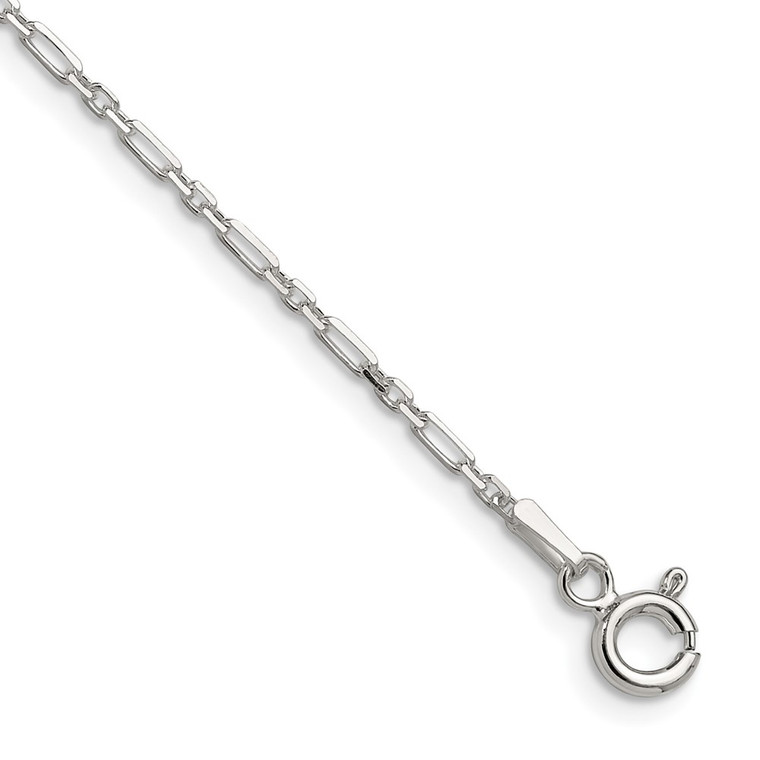 Sterling Silver D/C 1.75mm 3 Short Plus 1 Long Cable Link Chain - QF-02857051-8579