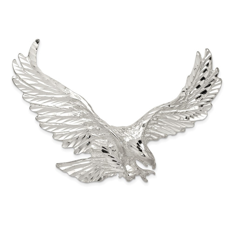 Sterling Silver Eagle Pendant - QC-13E4463E-5677