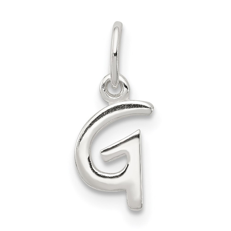 Sterling Silver Letter G Initial Charm - QC-A91DFC65-7047