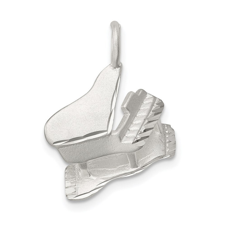 Sterling Silver Piano Charm - QC-3156E7EC-1173