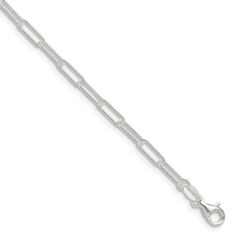 Sterling Silver Polished 3.15mm Paperclip Chain - QP-C5347111-8663