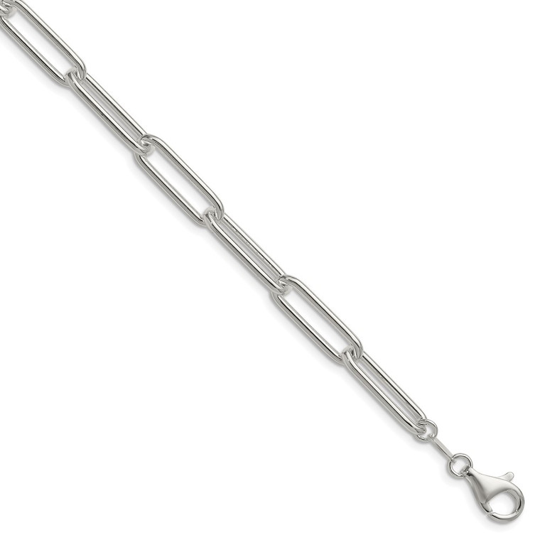 Sterling Silver Polished 6.5mm Paperclip Chain - QP-C15C2B82-1188