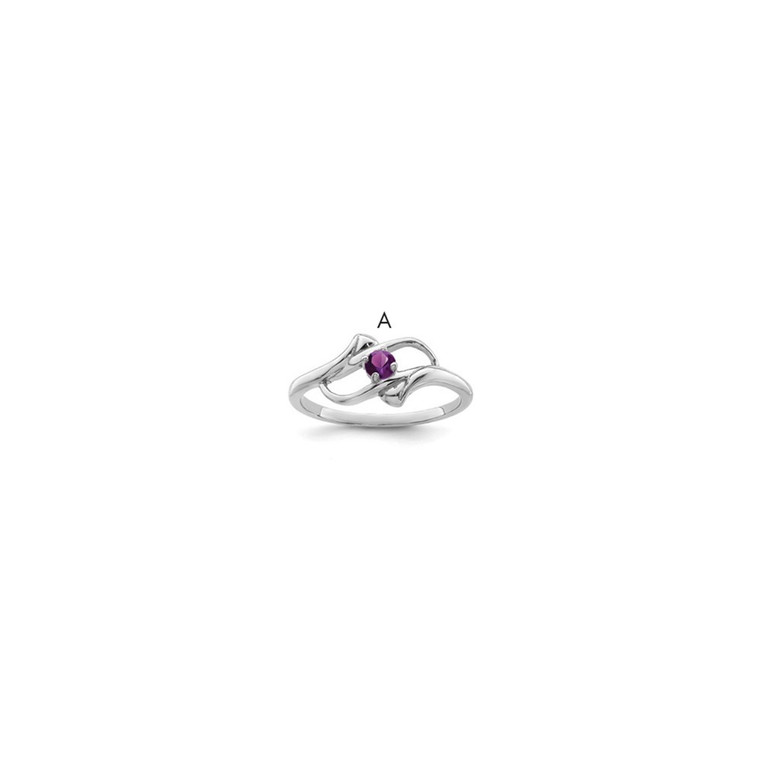 Sterling Silver Rhodium-plated Family Jewelry Mounting - XM-09E183F7-4632