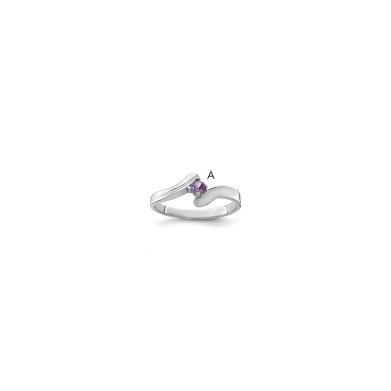 Sterling Silver Rhodium-plated Family Jewelry Mounting - XM-340DBF19-1391