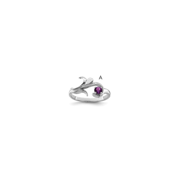 Sterling Silver Rhodium-plated Family Jewelry Mounting - XM-626653D2-1914