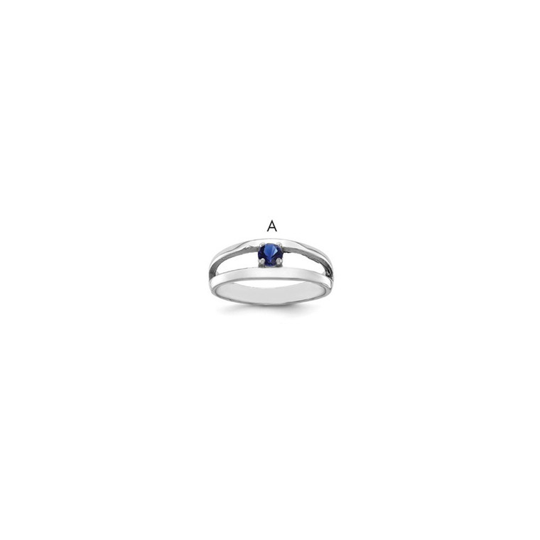 Sterling Silver Rhodium-plated Family Jewelry Mounting - XM-79E2B9AF-1003