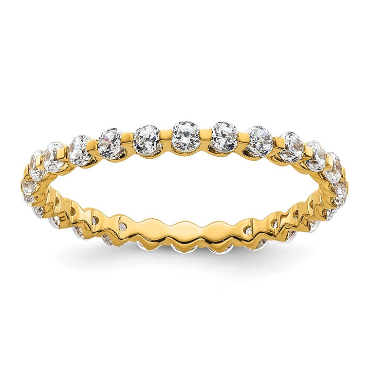 True Origin 14k 7/8 carat Lab Grown Diamond VS D E F Eternity Band - ET-6243556D-7349
