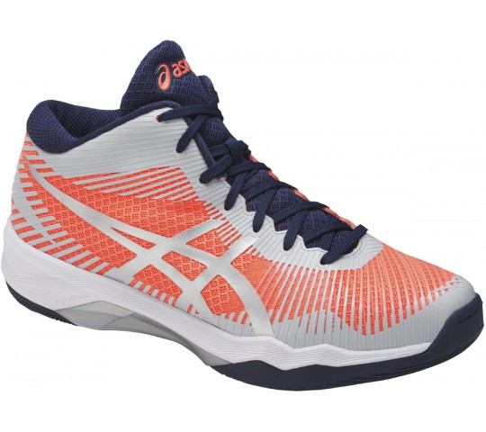 ASICS VOLLEY ELITE FF MT FLASH CORAL/GLACIER/BLUE