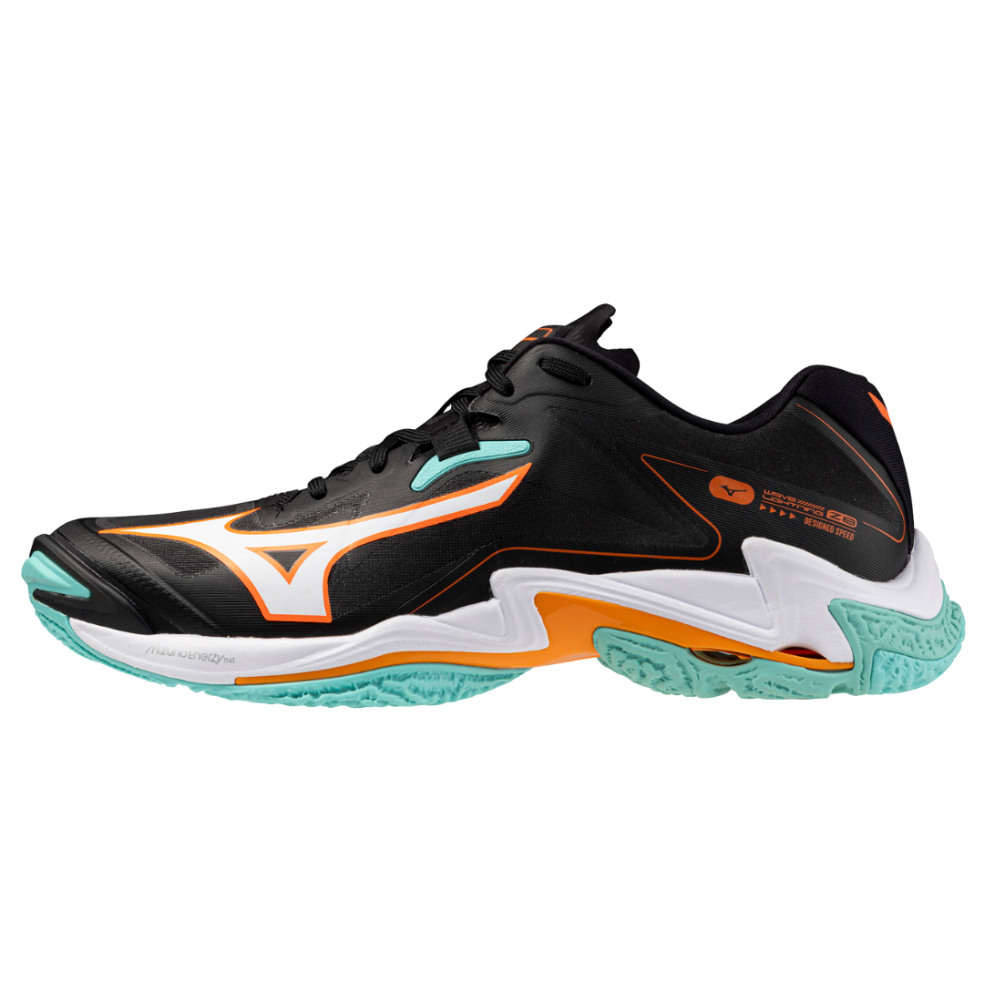 Mizuno Wave Lightning Z8 Black / Tangelo / Ice Green [V1GA240007