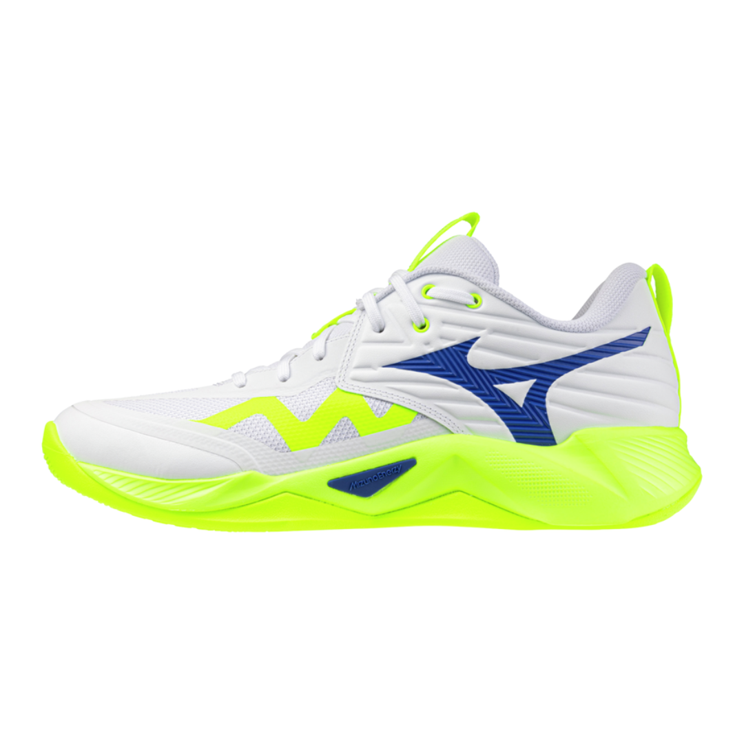 Mizuno Wave Momentum Pro White/Lightning Yellow/Dazzlin