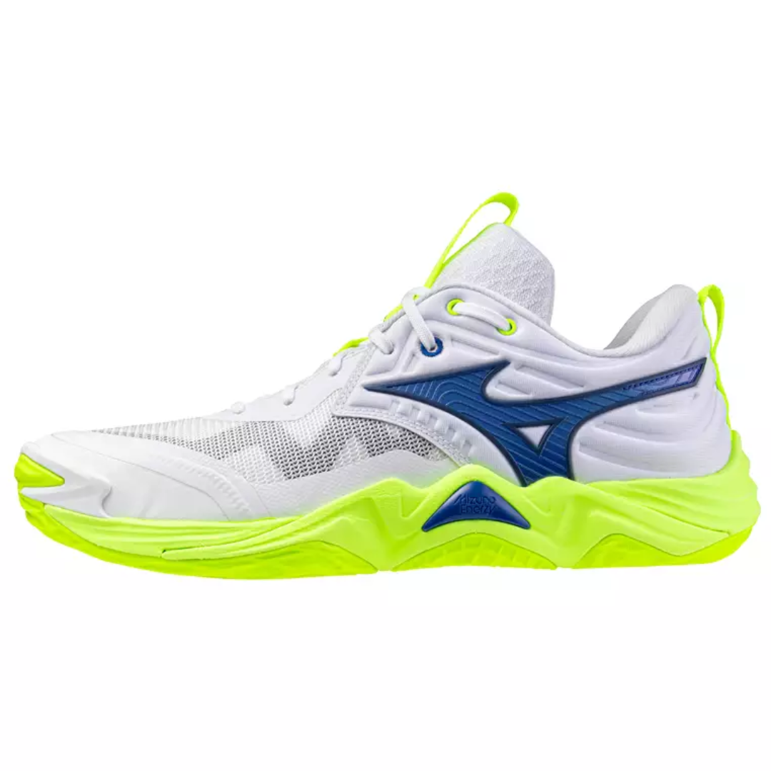 Mizuno Wave Momentum Elite White/Lightning Yellow/Dazzlin