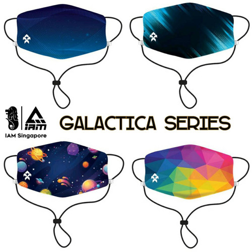 Galactic Series Polyester Draw string Face Mask Galactic Series Polyester Draw string Face Mask