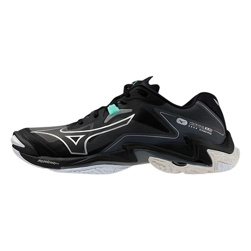 Mizuno Wave Lightning Z8 WIDE Black / Silver / Green [V1GA240158]