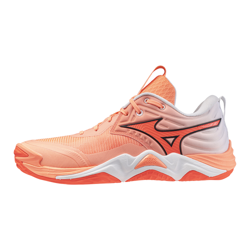 Mizuno Wave Momentum Elite Flamingo Coral / Lava Orange / White [V1GA251280]