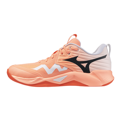 Mizuno Wave Momentum Pro Flamingo Coral / Black / White [V1GA254080]