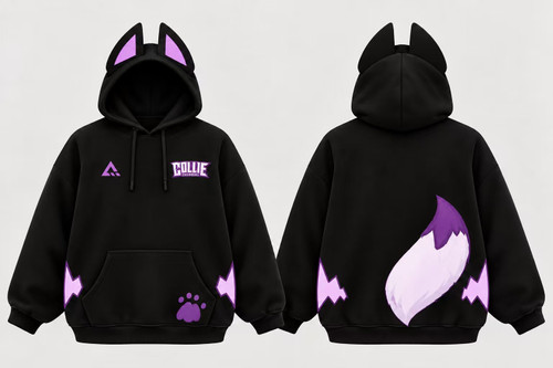 Hsinchu Collie Engineers Black Collie Hoodie