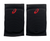 Asics Kneepads (Pair) | Black & Red